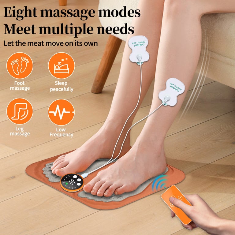 Smart Foot Massage Mat With Wireless Remote Control