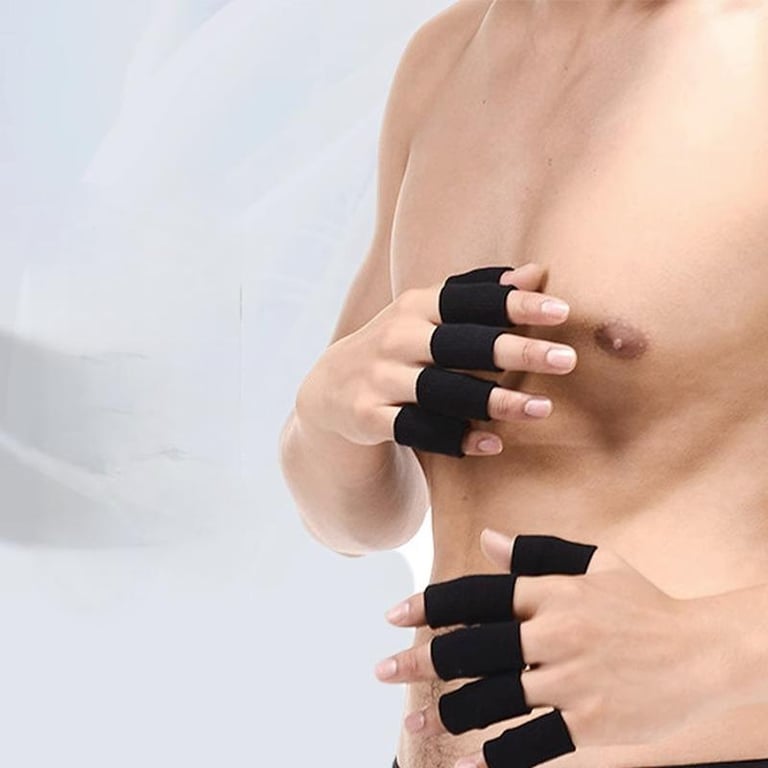 Finger Joint Protectors Basketball | Compression Sleeve Brace Support