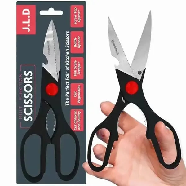 Multi-Purpose Kitchen Scissors with Nutcracker & Bottle Opener | Canada