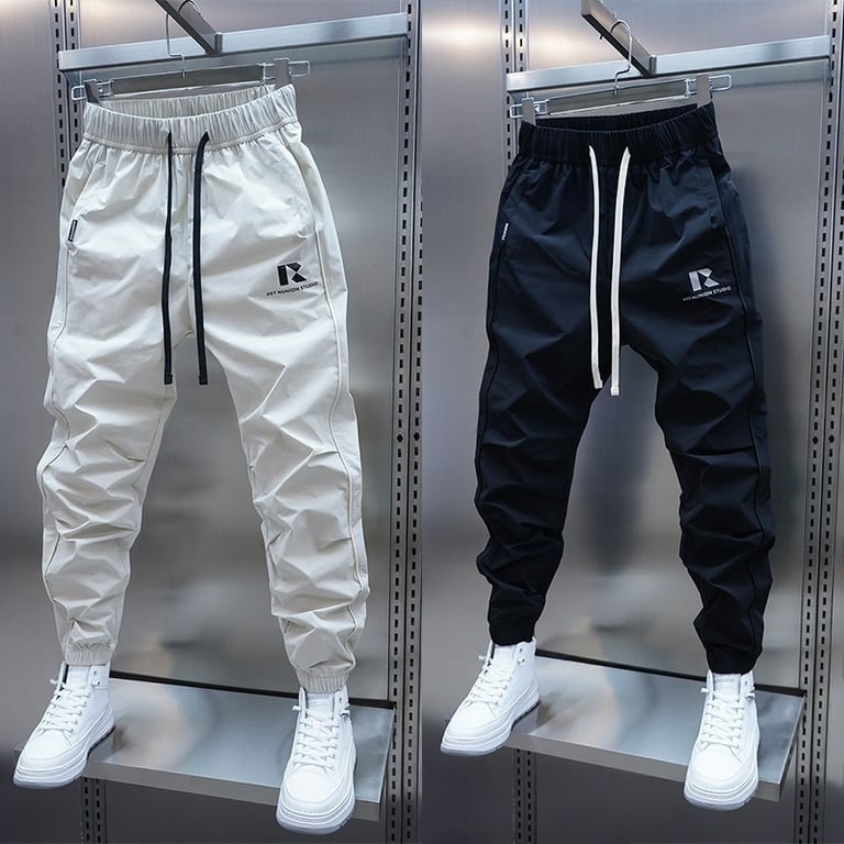 Lightweight Quick-Drying Casual Pants | Tapered Legs for Men