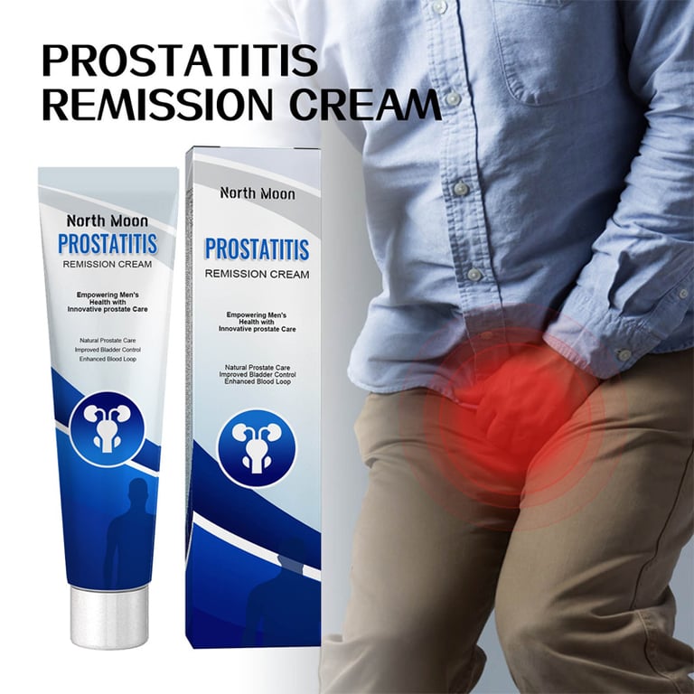 Prostatitis Relief Cream | Natural Men's Care Itch & Discomfort Treatment