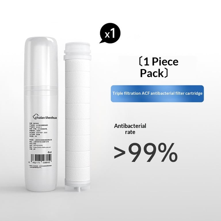 Purification Shower Head Filter Element | 99% Antibacterial Removal