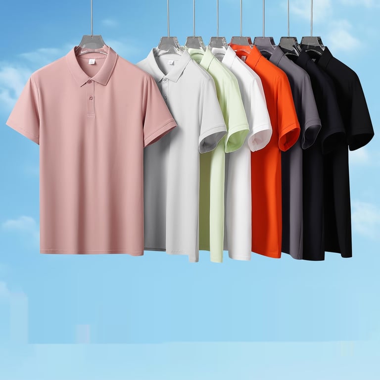 Men's Quick-Dry Ice-Feel Polo Shirt | Spring Summer Outdoor